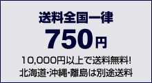 送料全国一律750円